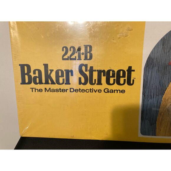 Board Game 221-B BAKER STREET Detective Game 1977 New in original wrap - Picture 2 of 9